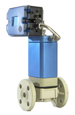 V-notch needle flow control valve made by TECHLINK