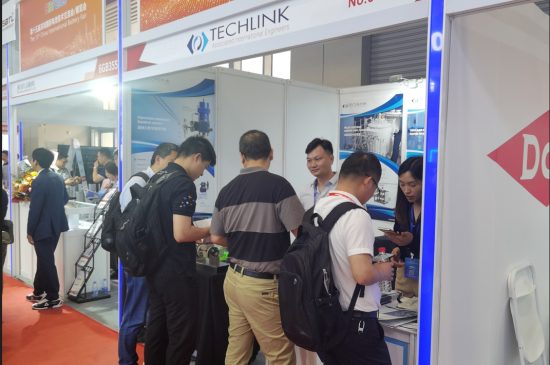 Techlink booth at CIBF 2023